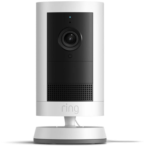 Ring Outdoor Security Camera Plus 2K Plug In (White)