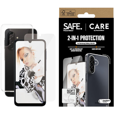 CARE by PanzerGlass 2-in-1 Protection Pack for Samsung Galaxy A26 5G