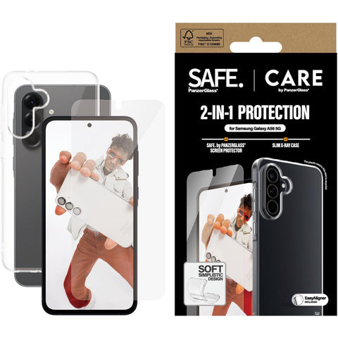 CARE by PanzerGlass 2-in-1 Protection Pack for Samsung Galaxy A56 5G