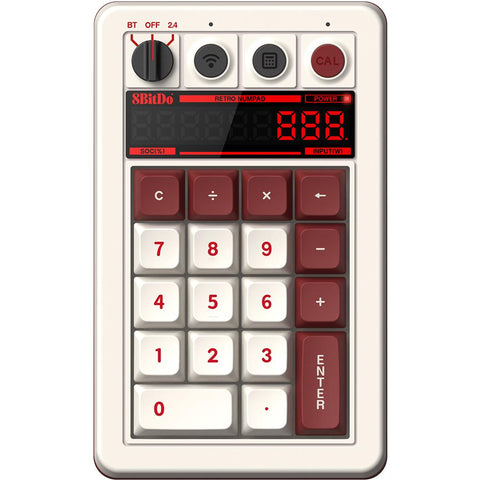 8BitDo Retro 18 Mechanical Numpad (Fami Edition)