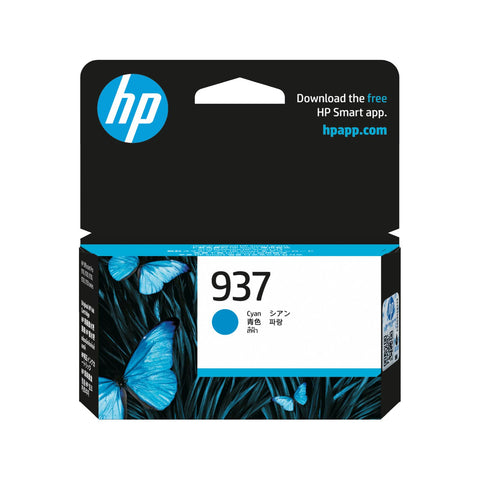 HP 937 Original Ink Cartridge (Cyan)