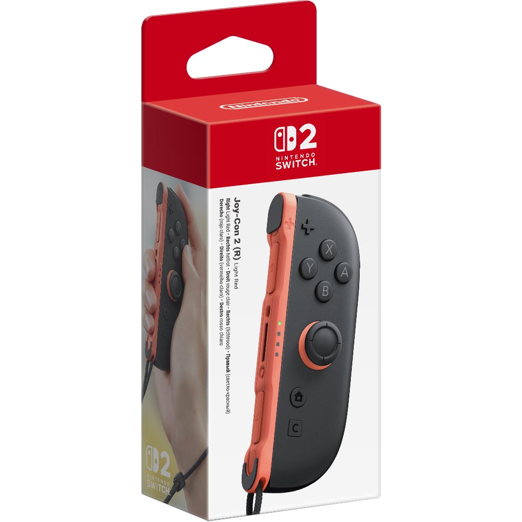 Nintendo Switch 2 Joy-Con 2 (R) Light Red - JB Hi-Fi NZ