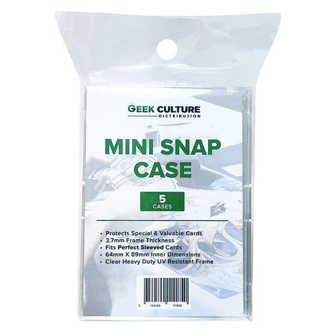 Geek Culture Mini Snap Cases (5 Pack)