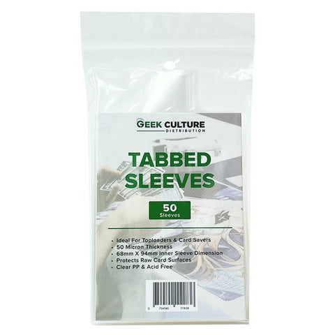 Geek Culture Pull-Tab Sleeves (50 Pack)