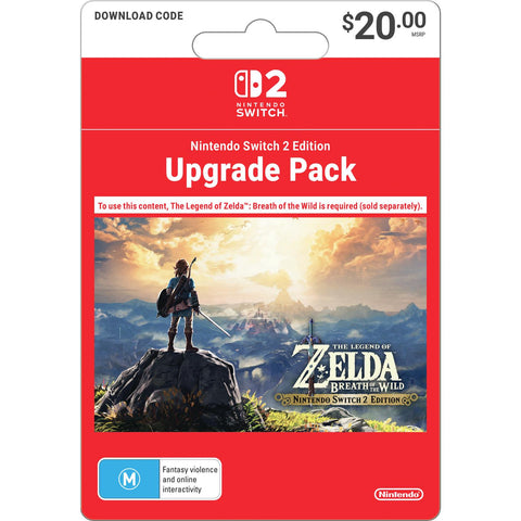The Legend of Zelda: Breath of the Wild – Nintendo Switch 2 Edition Upgrade Pack (In-store Only)