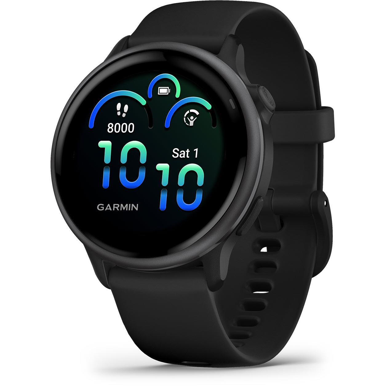 Garmin VivoActive GPS Smartwatch (Slate/Black Band) JB Hi-Fi NZ
