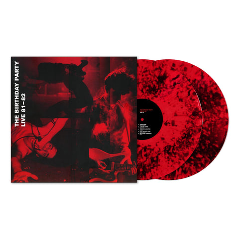 Live 81-82 (Red with Black Dust Coloured Vinyl)