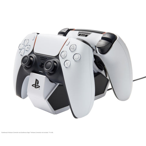 PowerA Twin Charging Station for PS5 DualSense and DualSense Edge Wireless Controllers