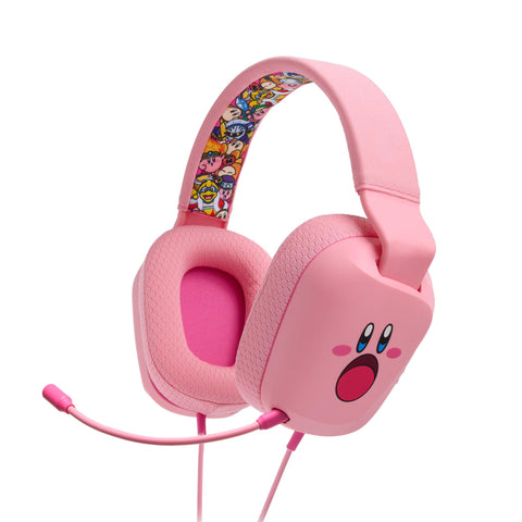 PowerA Wired Stereo Headset for Nintendo Switch (Kirby Mouthful Mode)