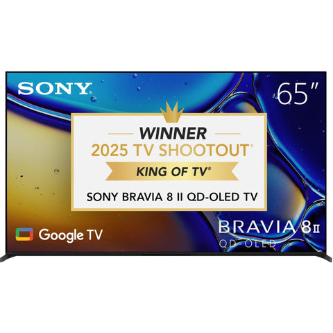 Sony 65" BRAVIA 8 II 4K HDR OLED Google TV [2025]