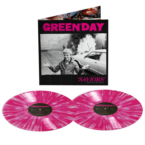 Saviors (Édition De Luxe) (Hot Pink with White Splatter Vinyl)