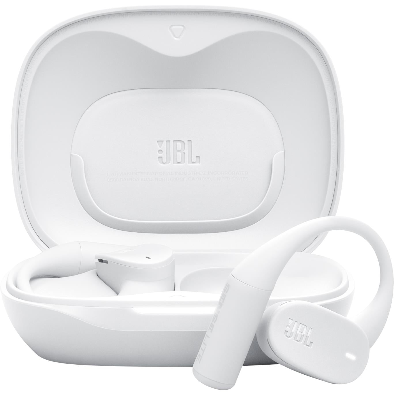 JBL Sense Lite True Wireless Open-Ear Headphones (White) - JB Hi-Fi NZ