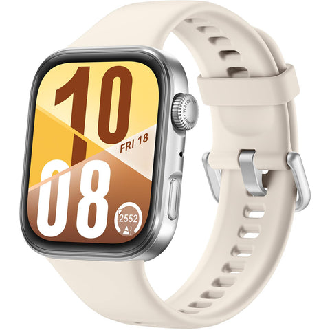 Huawei Watch Fit 4 Smartwatch (Silver/Moon White)