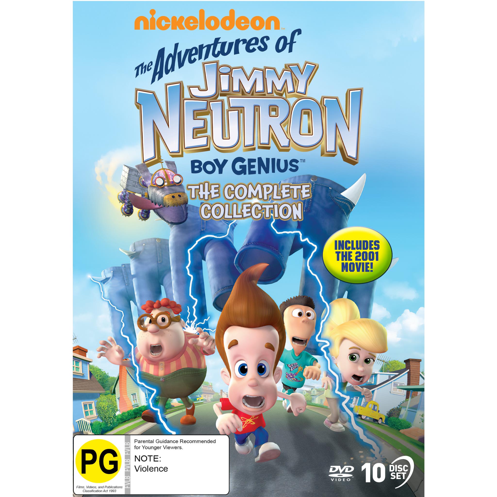Jimmy Neutron Boy Genius- Complete Film TV Collection JB Hi-Fi NZ