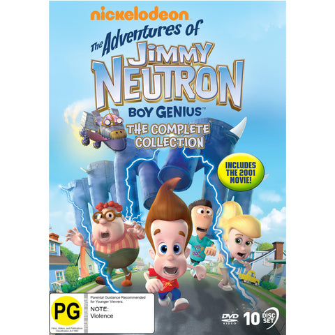 Jimmy Neutron Boy Genius- Complete Film & TV Collection