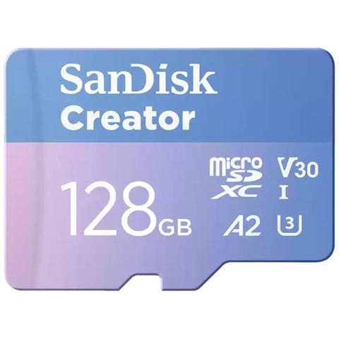SanDisk Creator Micro SDXC UHS-I Card (128GB)
