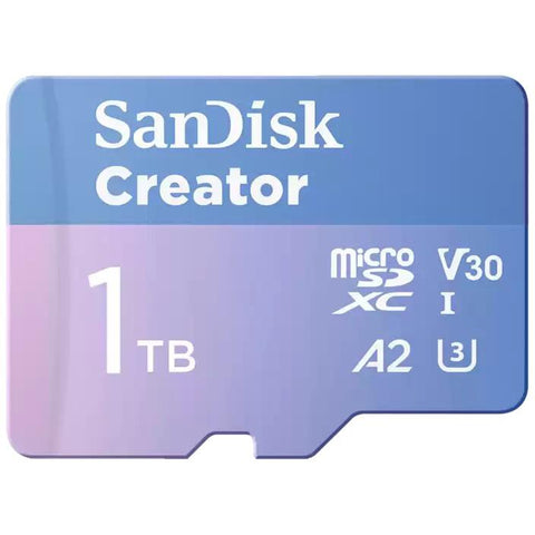 SanDisk Creator Micro SDXC UHS-I Card (1TB)