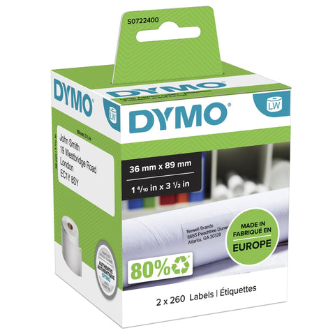 Dymo LabelWriter Address Label (Large - 36 x 89mm)