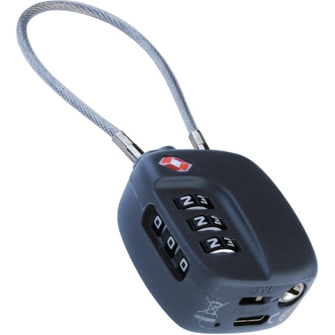 Boompods Universal Rechargable Tracker Lock (Grey)
