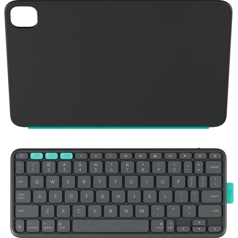 Logitech Flip Folio for iPad Pro 11-inch (M4) & iPad Air 11-inch (M2 M3) & iPad Air (5th gen)  [Graphite]