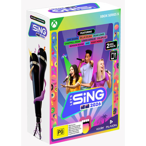 Let's Sing 2026 2 Mic Bundle