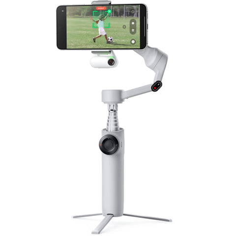 Insta360 Flow 2 Gimbal AI Tracker Bundle (Stone Grey)