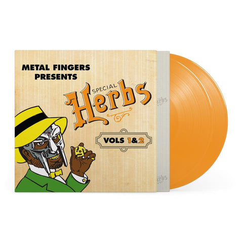 Metal Fingers Presents  Special Herbs Vols 1 & 2 (Mustard Yellow Vinyl)