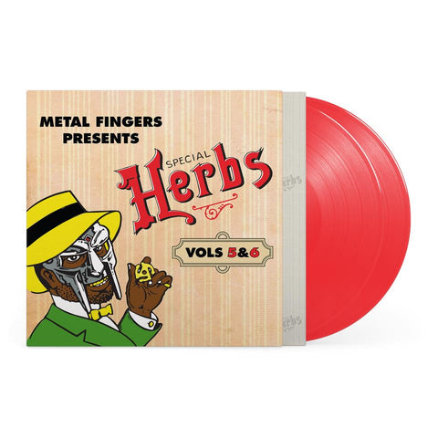 Metal Fingers Presents  Special Herbs Vols 5 & 6 (Apple Red Vinyl)