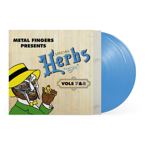 Metal Fingers Presents  Special Herbs Vols 7 & 8 (Sky Blue Vinyl)
