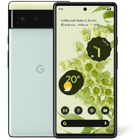 Google Pixel 6 5G 128GB (Sorta Seafoam) [~Refurbished: Very Good]