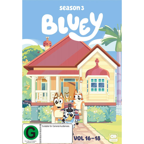 Bluey - Season 3 Part 1 (Vol 16-18)