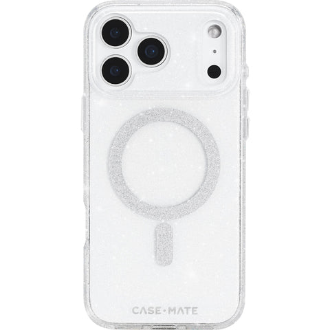 Case-Mate Twinkle MagSafe Case for iPhone 17 Pro Max (Twilight Silver)
