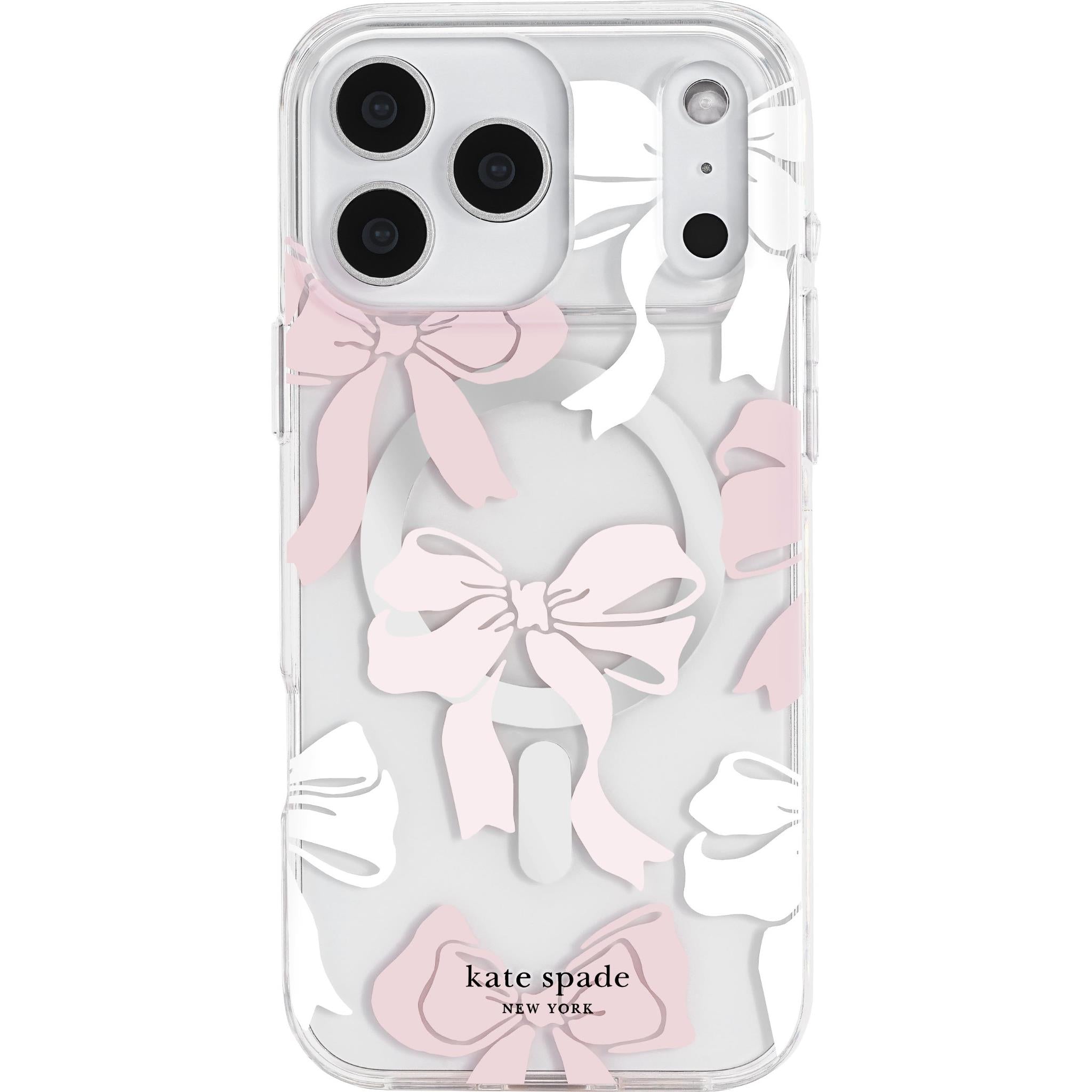 kate spade phone case iphone Kate Spade Protective MagSafe Case for iPhone 17 Pro Max (Tied with a Bow)