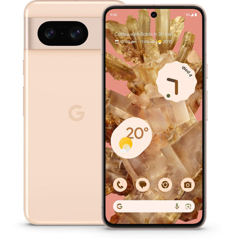 Google Pixel 8 5G 128GB (Rose) [~Refurbished: Very Good]