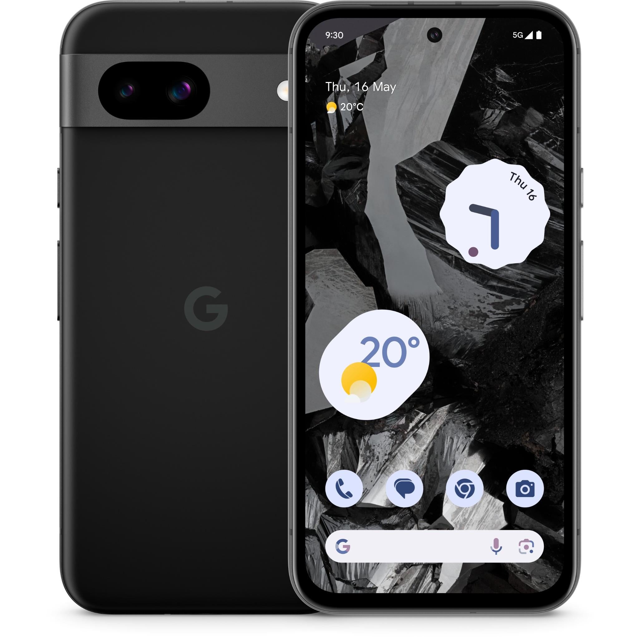 Google Pixel 8a 5G 128GB (Obsidian) [~Renewed: Excellent]