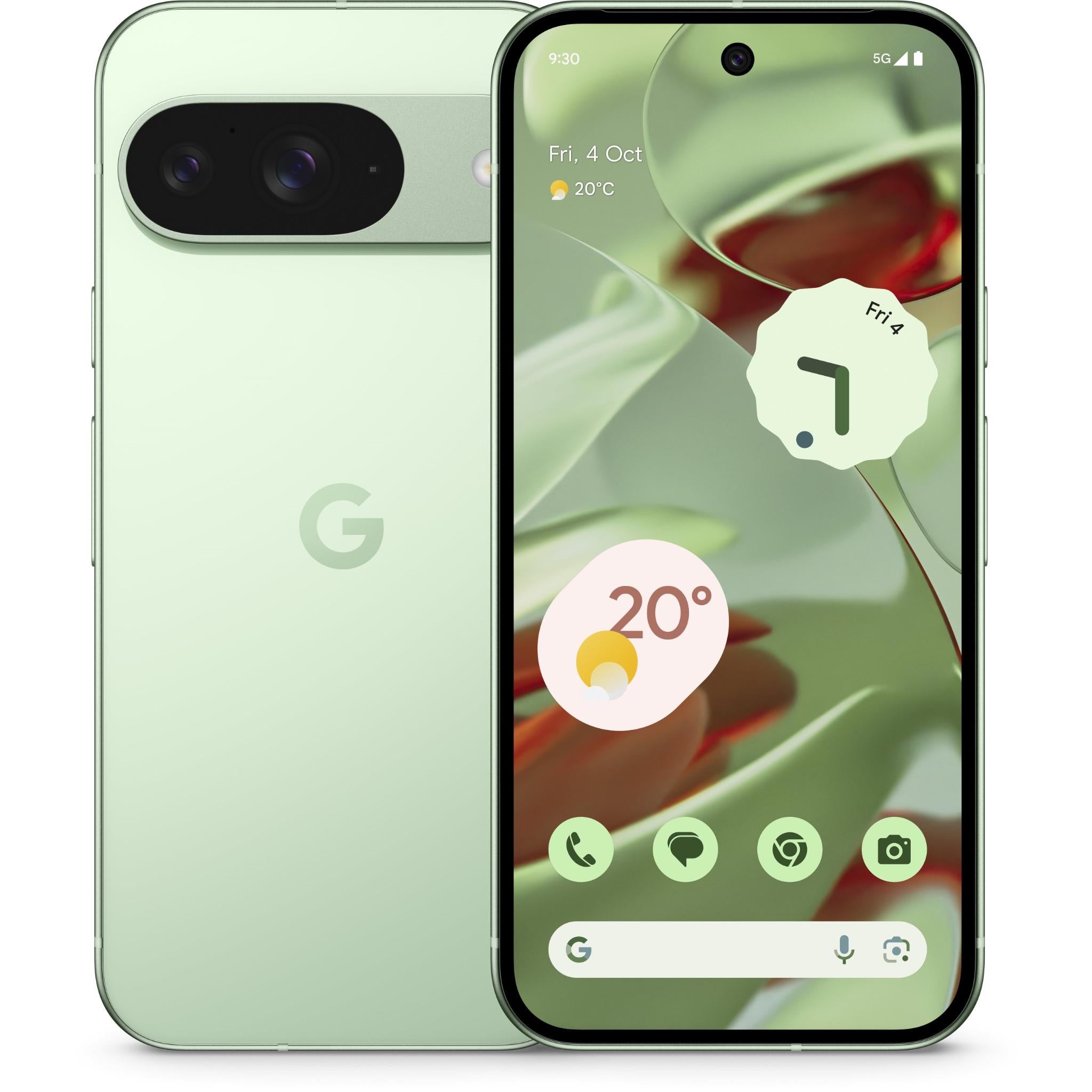 Google Pixel 9 5G 128GB (Wintergreen) [~Refurbished: Very Good