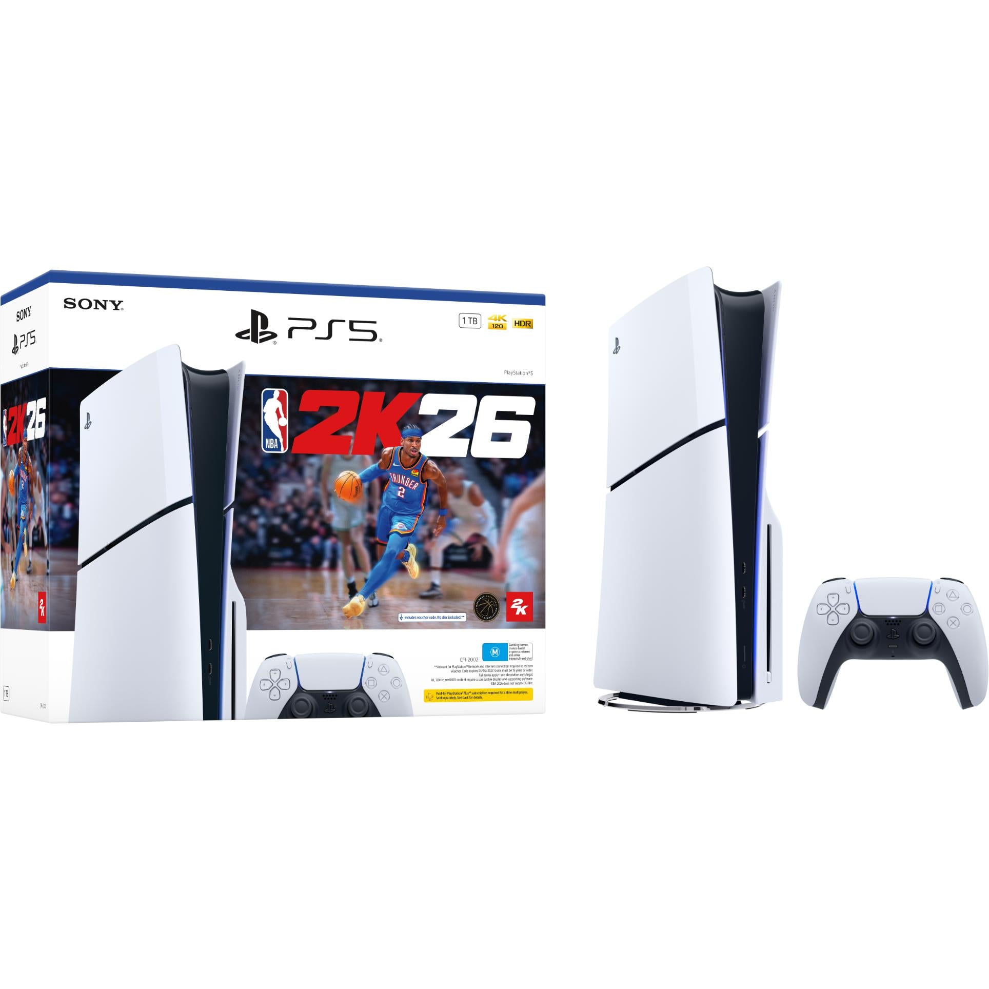 PS5 PlayStation Slim Console NBA 2K26 Bundle JB Hi-Fi NZ