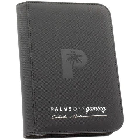 Palms Off Collector’s Series 4 Pocket Zip Binder (Black)