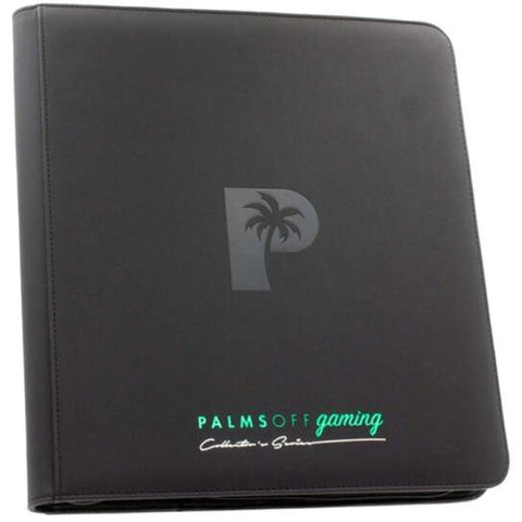 Palms Off Collector’s Series 12 Pocket Zip Binder (Black)