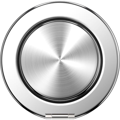 Popsockets MagSafe Kick-Out Grip & Stand (Aluminum Radial - Silver)
