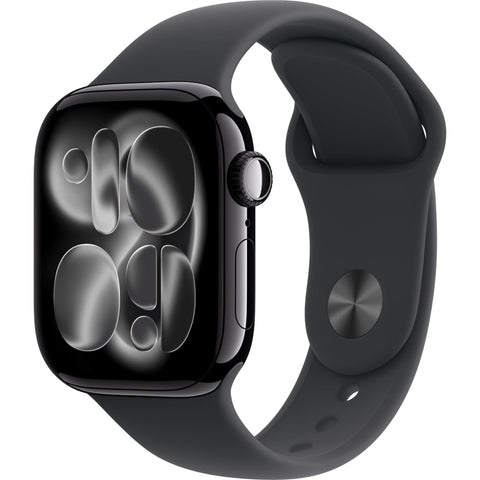 Apple Watch Series 11 42mm Jet Black Aluminium Case GPS Sport Band (M/L) [Black]