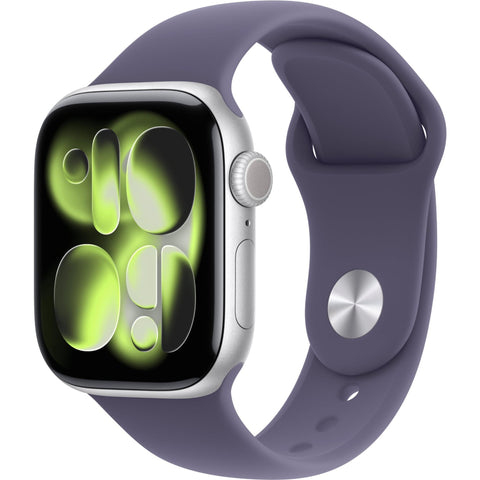 Apple Watch Series 11 42mm Silver Aluminium Case GPS Sport Band (S/M) [Purple Fog]