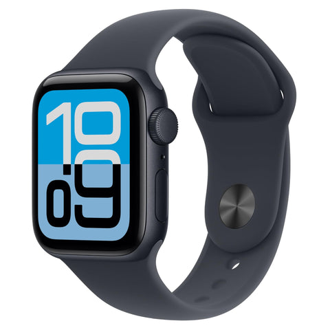 Apple Watch SE 3 40mm Midnight Aluminium Case GPS Sport Band (M/L) [2025]
