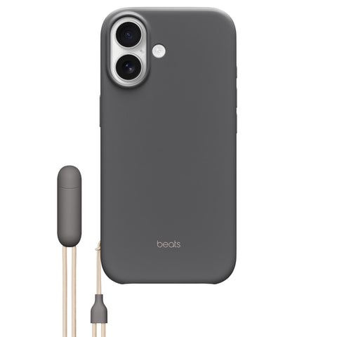 Beats iPhone 17 Kickstand Case with MagSafe & Camera Control (Granite Grey)