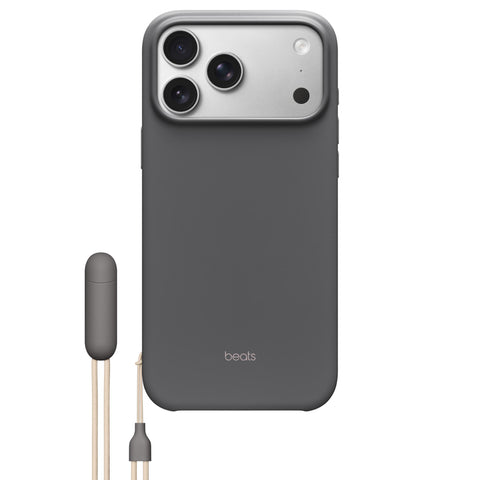 Beats iPhone 17 Pro Max Kickstand Case with MagSafe & Camera Control (Granite Grey)