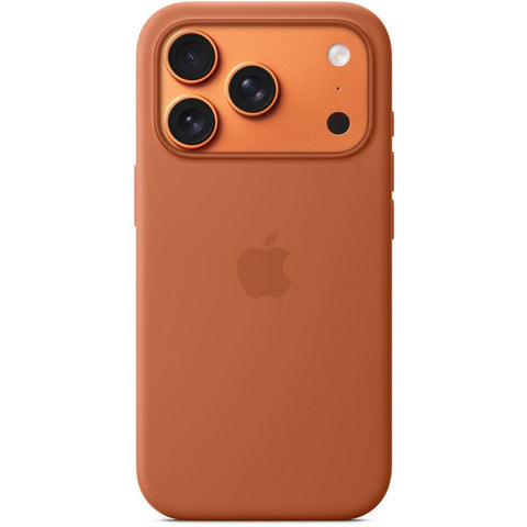 Apple iPhone 17 Pro Silicone Case with MagSafe (Terra Cotta)