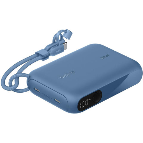 BELKIN BoostCharge Power Bank with Display [10K] (Blue)