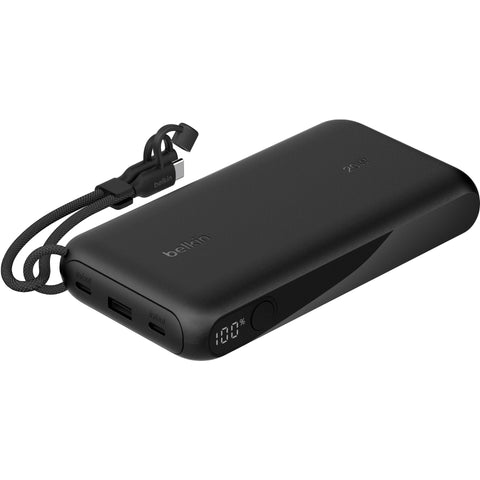 BELKIN BoostCharge Power Bank with Display [20K] (Black)