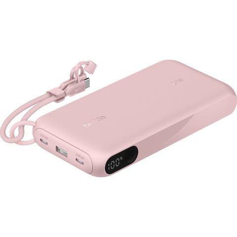 BELKIN BoostCharge Power Bank with Display [20K] (Pink)