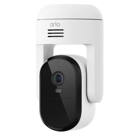 Arlo Essential Pan Tilt 2K Outdoor Plug-In Security Camera